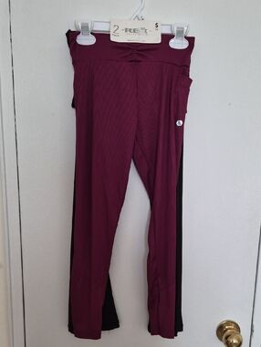 RBX Girl's 2-Pack Leggings And Flare Leg Pants Set Size S(7/8)